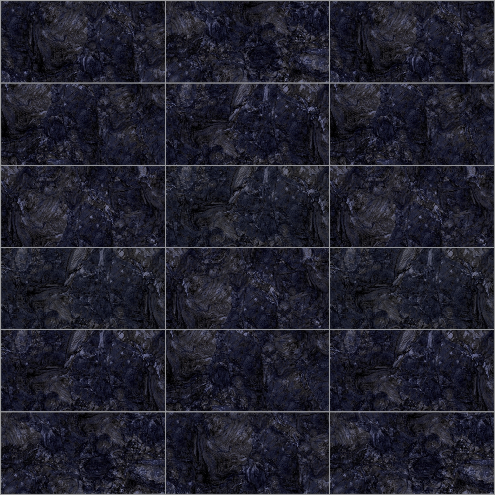 Cosmic Azul Hi-Gloss Plus 1200x600 mm Marble High Gloss Finish GVT Tile - 9 mm| Image 6