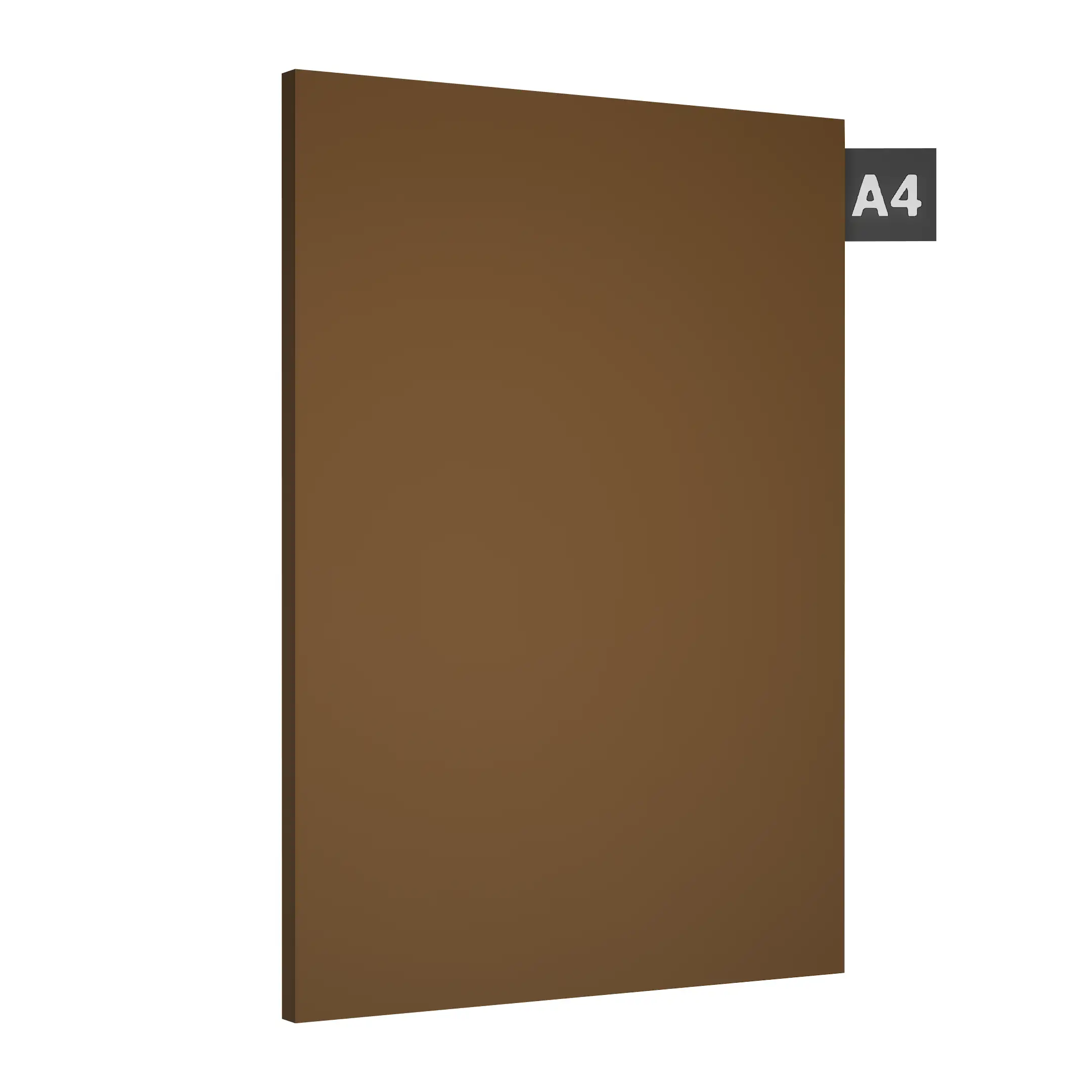 A close-up of a Brown Crystal 1120 with a High Gloss finish Decorative Laminate available at Material Depot in Bangalore