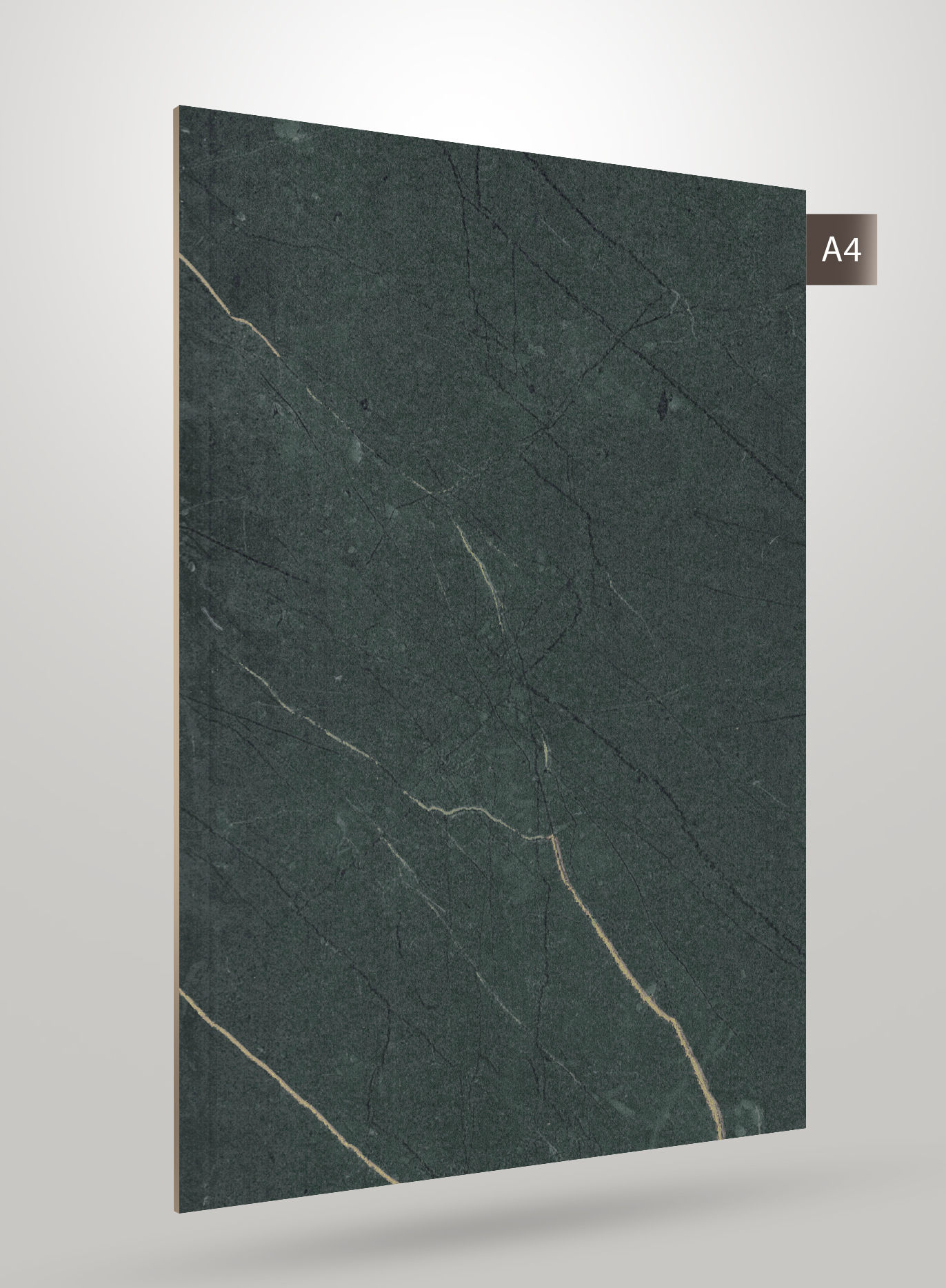 PU 588 Black Decorative Laminate of 1 mm with a PU finish available for sale at Material Depot in Bangalore