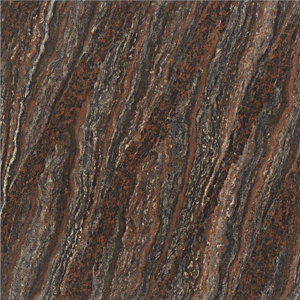 Atlanta Brown 600x600 Double Charge Glossy Finish Floor Tiles