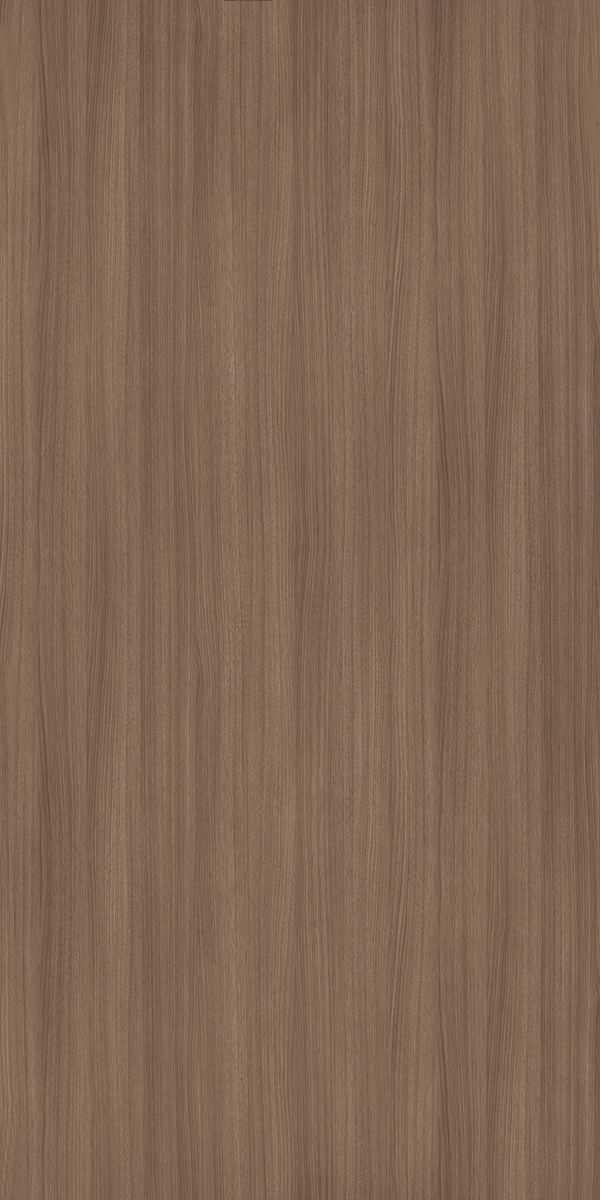 A close-up of a Brown 14540 Persian Vertical Walnut with a Texture finish Decorative Laminate available at Material Depot in Bangalore