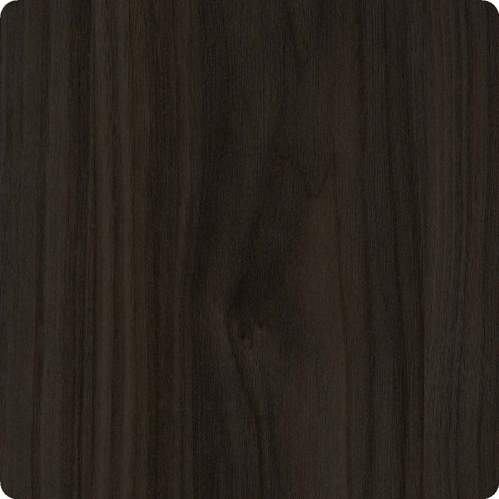 Material Depot laminates in bangalore - high quality image of a 1605 LG California Pine Black Decorative Laminate from Manilam with High Gloss finish