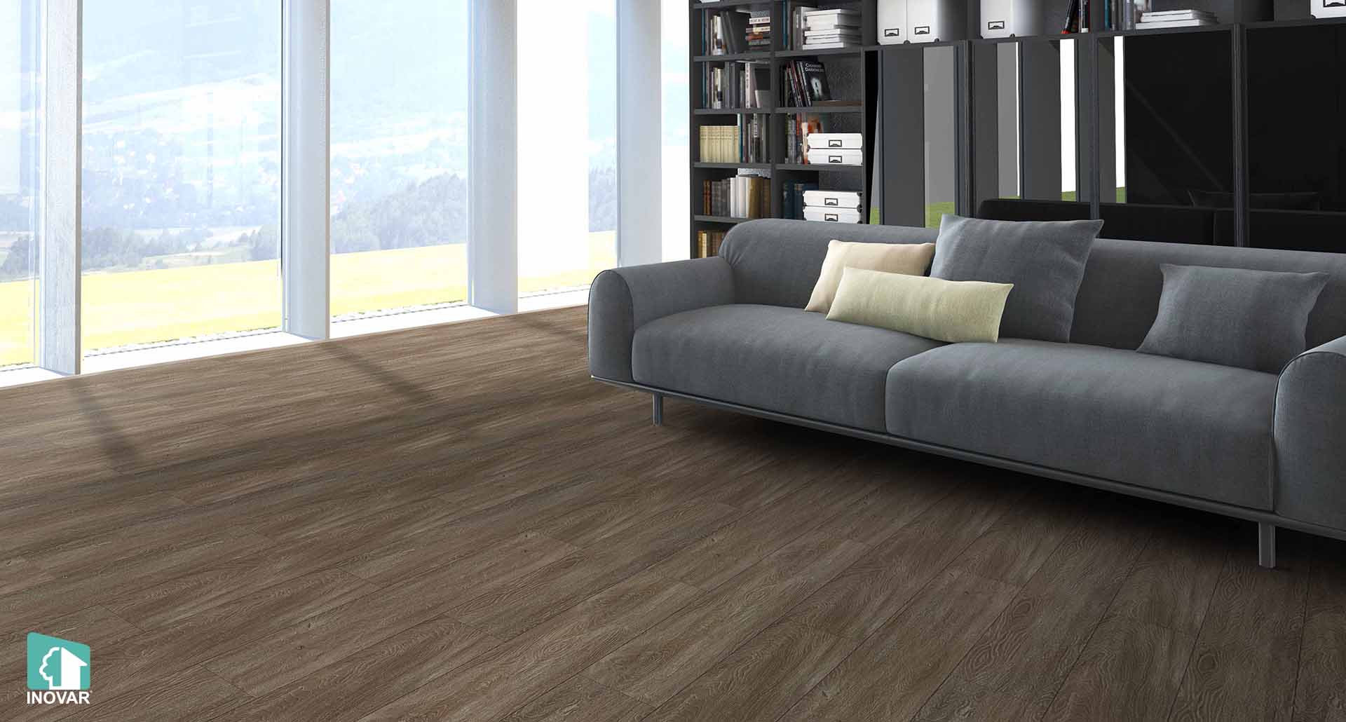 KHR2269 Millennium 1215x195 mm Semi-Matte Laminate Horizon Series Laminate Wood Floor - 8 mm | Image 02