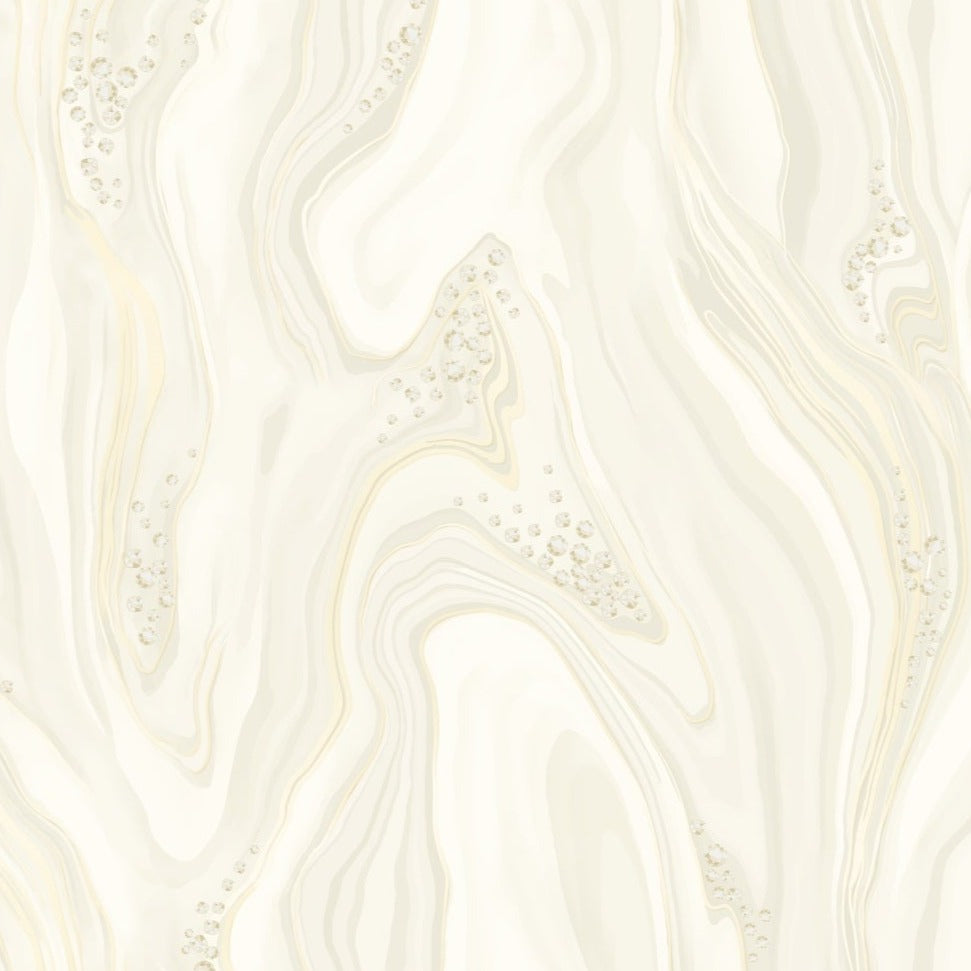 PT14204 5.1 Mtr x 1.06 Mtr Abstract Cream Colour Wallpaper | Image 01