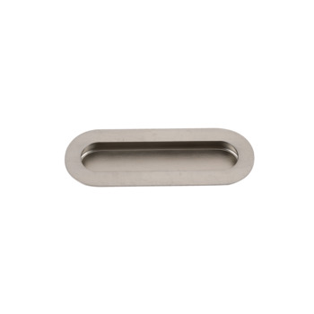 902.01.412 Flush Handle Oval 150mm X 54mm SS 304 SSM | Image 01