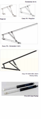 PLBF-EF-E-40 Livsmart Easy Fit Extended Arm 40 Pro Lift Bed Fittings (W/O Gas Lifts)| Image 1