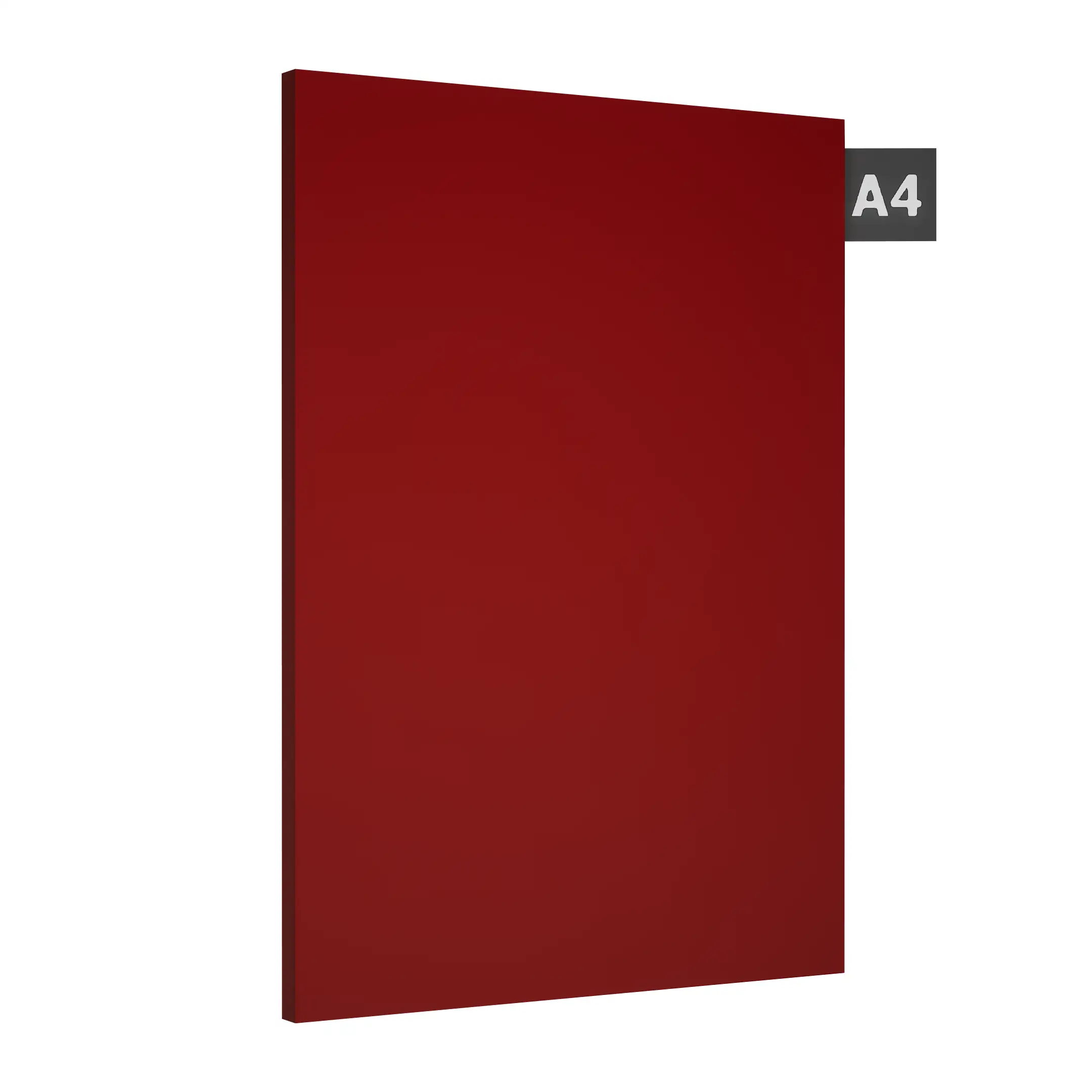 1045 SF Red Decorative Laminate of 0.8 mm with a Suede finish available for sale at Material Depot in Bangalore