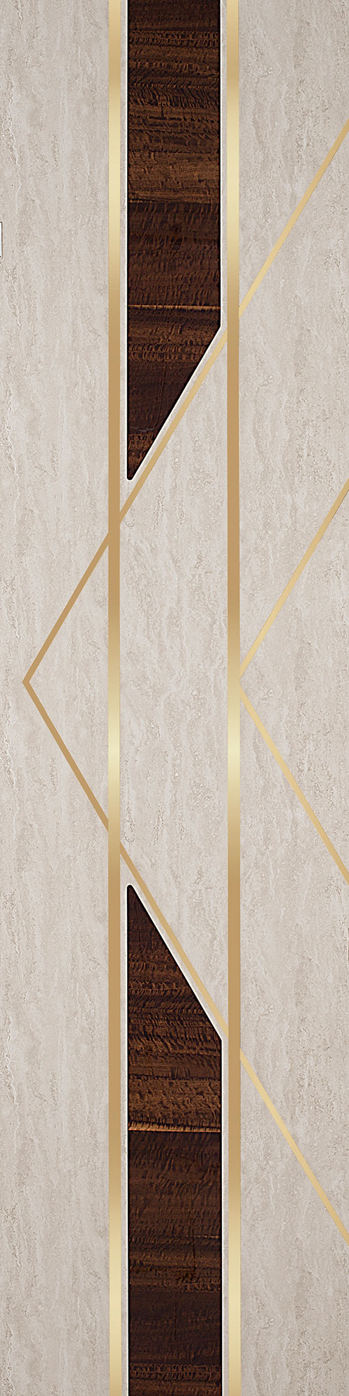 Europratik 5439 Allure Series Patterned Decorative Wall Panel/Panels | 8 ft x 2 ft - 4 mm| Image 1