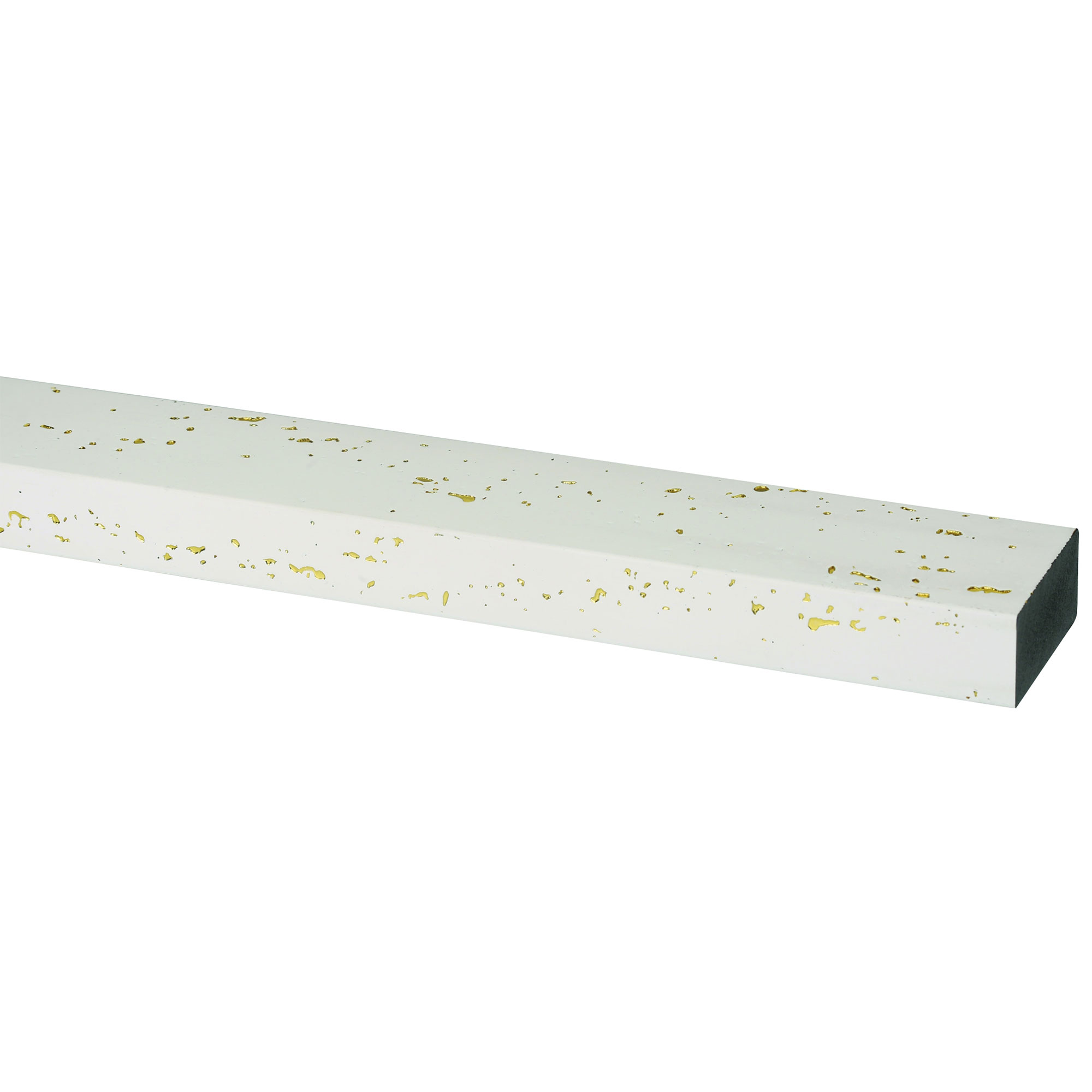 Bianco Gold 3050x25 mm Qube Series Profiles and Mouldings Panel  - 12 mm| Image 1