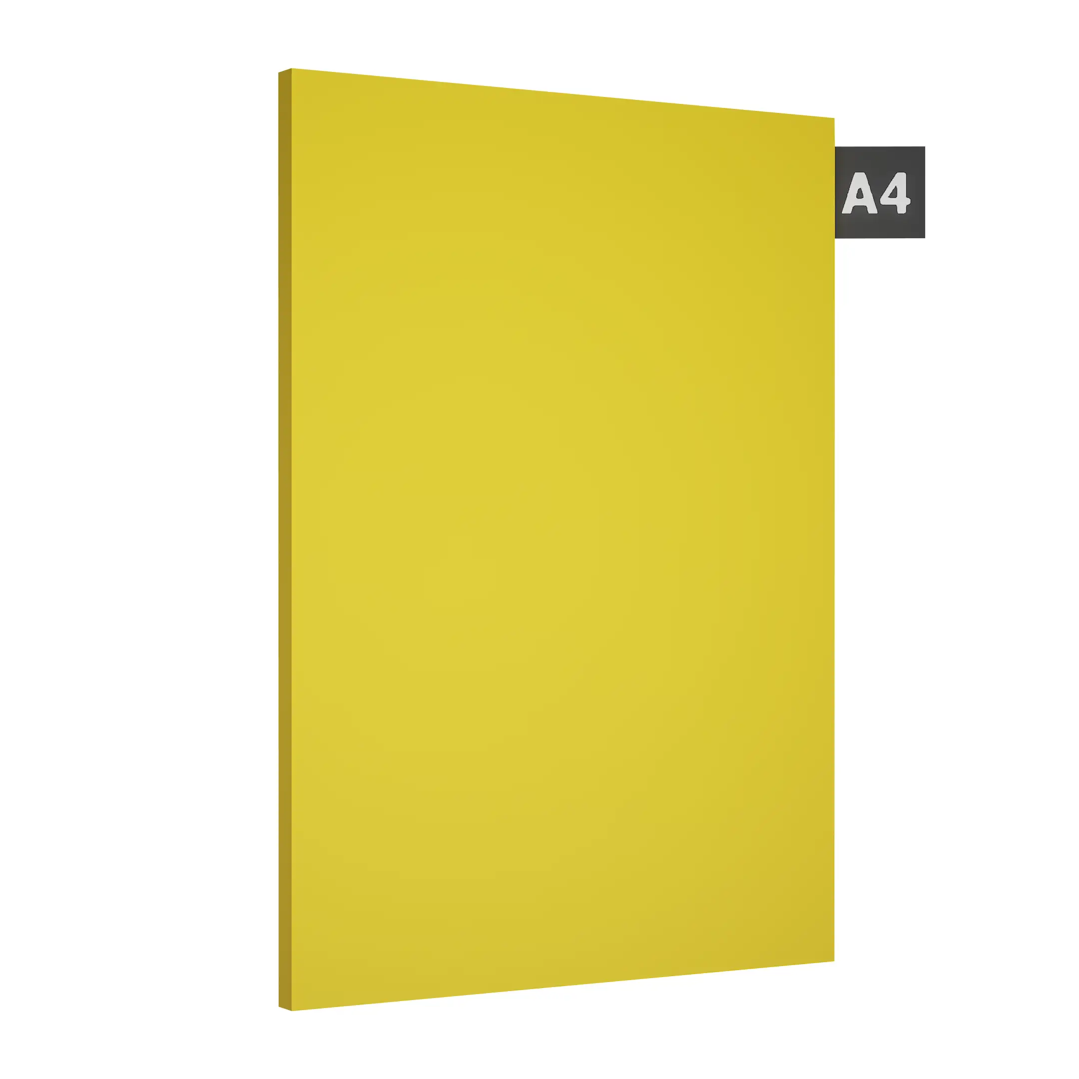 Airolite Decorative 1167 GLS Glossy 8 ft x 4 ft High Gloss Finish Liner Laminate - 0.7 mm Laminates Glossy Yellow| Image 1