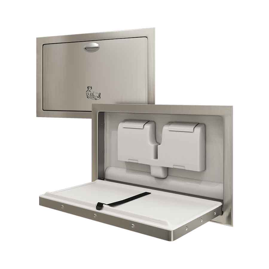 EDC4R Baby Diaper Changing Station Recess | Image 01