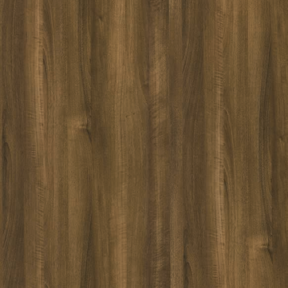 A close-up of a Brown 2755 PM Magas Walnat  with a Texture finish Decorative Laminate available at Material Depot in Bangalore