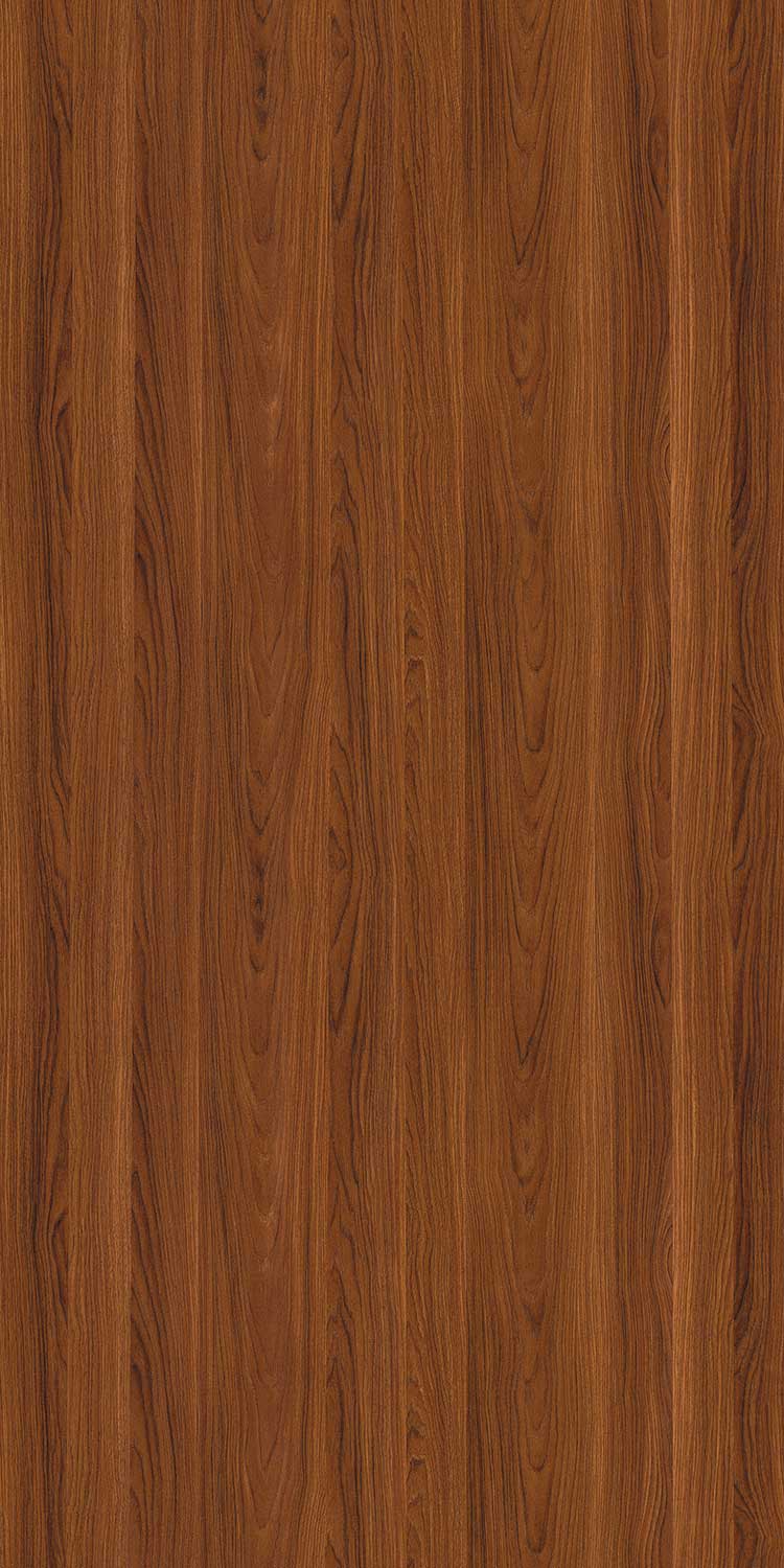 Material Depot laminates in bangalore - high quality image of a 691 SF The Legend Teak Brown Decorative Laminate from Levin with Suede finish