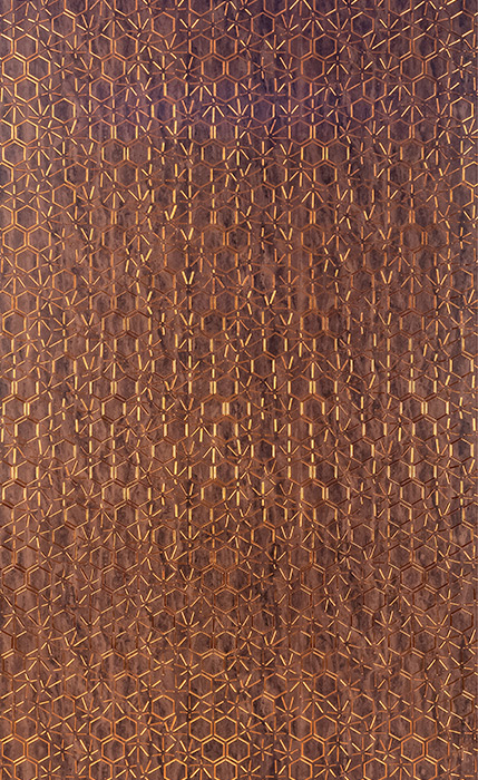 Brown Metallic Look Charcoal Decorative Wall Panel 8 ft x 4 ft - 4 mm | Ideal for Living Room, Bed Room, TV Unit, Feature Wall | ED 18113 Panels  Brown| Image 1