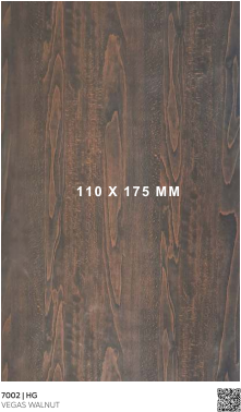 7002 HG Vegas Walnut Brown Liner Laminate of 0.8 mm with a High Gloss finish available for sale at Material Depot in Bangalore