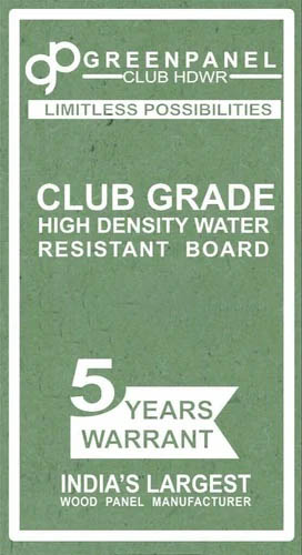 Greenpanel Club Grade 10 ft x 4 ft HDHMR - 18 mm | Image 01