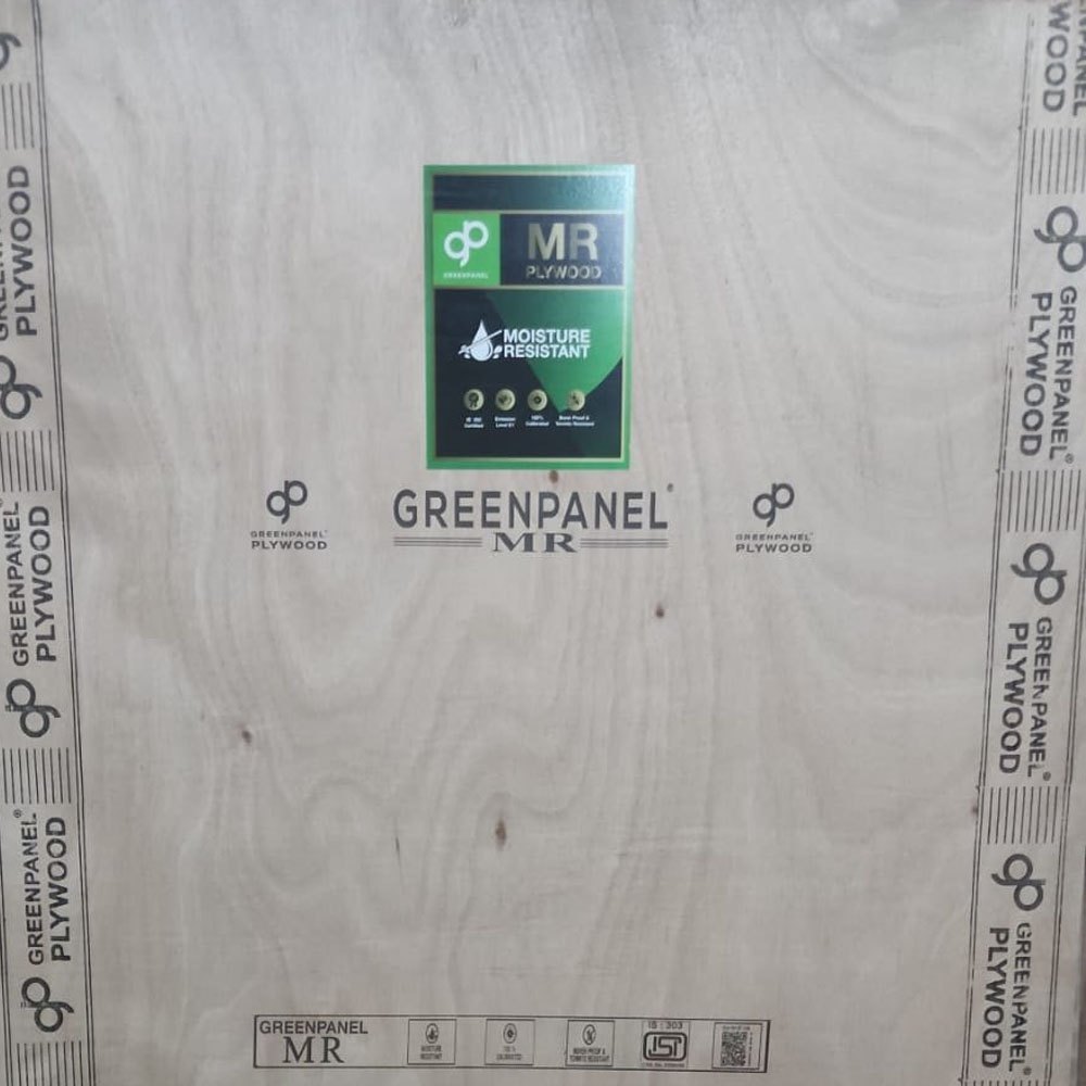 Greenpanel 8 ft x 4 ft MR Grade Plywood - 6 mm Plywood  Brown| Image 1