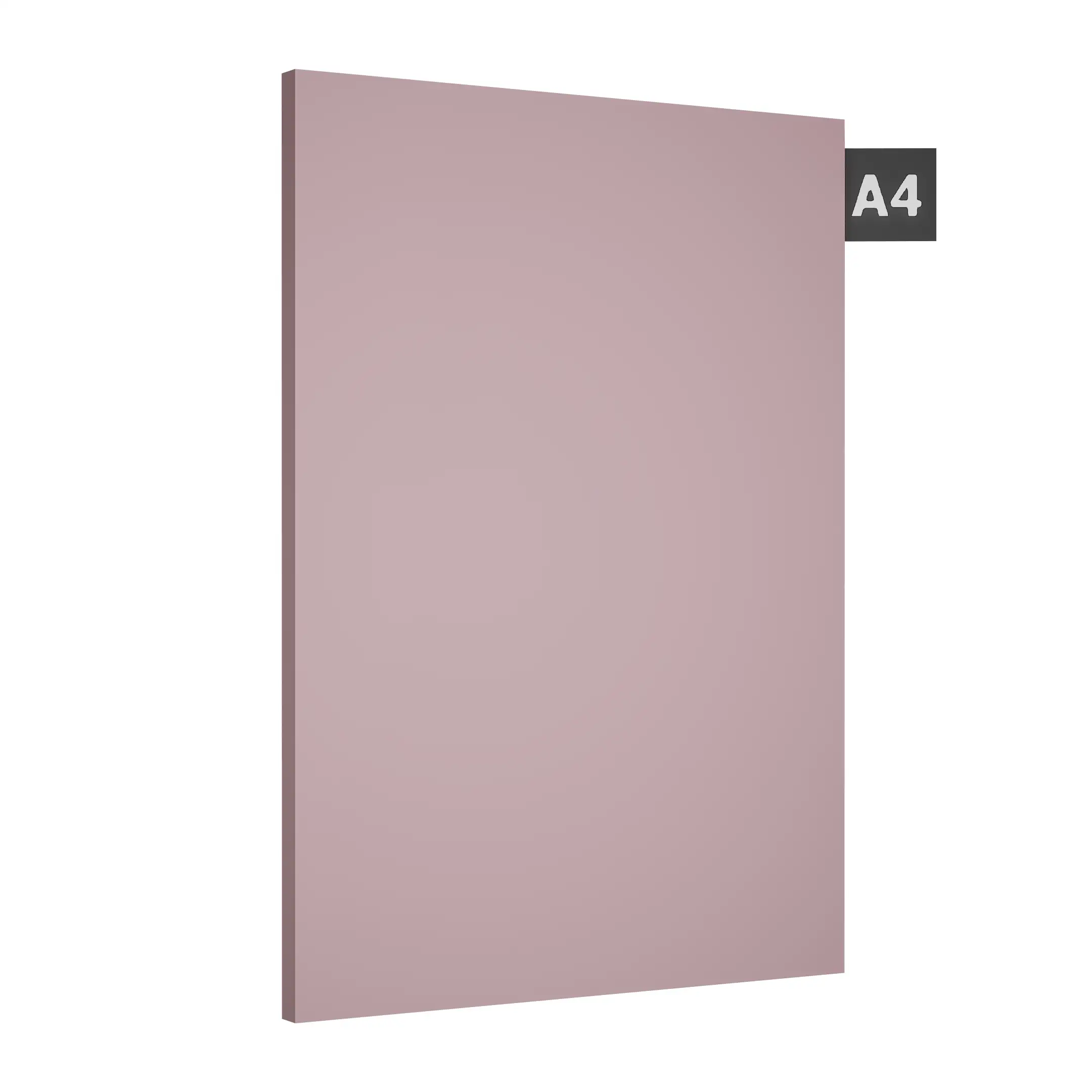 A close-up of a Pink 9215 ZM Rosted Pink with a Matte finish Decorative Laminate available at Material Depot in Bangalore