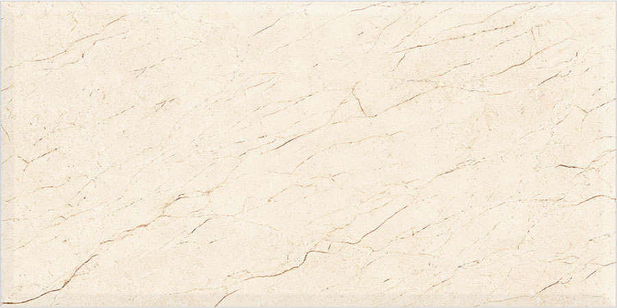 A close-up of a{SKU} Light 2 Cream 12 x 12 inch Glossy Finish Vitrified Floor Tile with a Glossy finish available at Material Depot in Bangalore