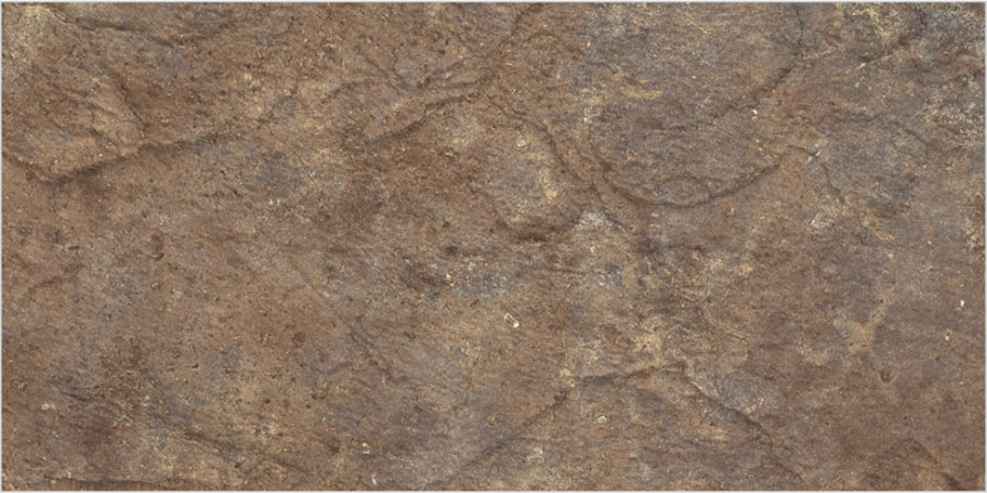 A close-up of a{SKU} Dark Organic Brown 2 ft x 1 ft Rustic Finish Vitrified Wall Tile with a Rustic finish available at Material Depot in Bangalore