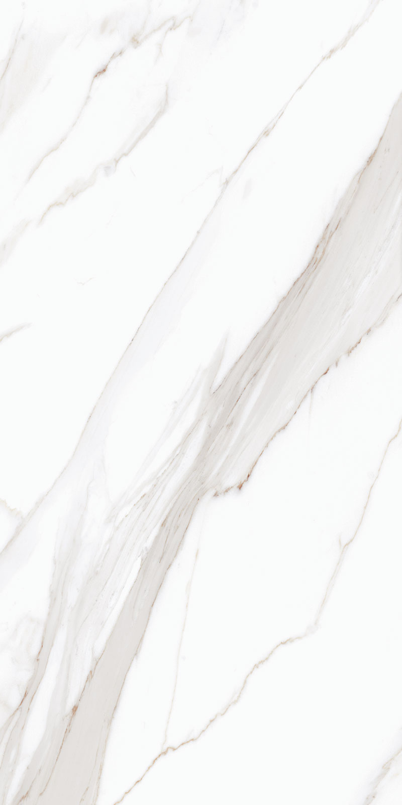 Marble Floor & Wall Tile TL 05508 B Statuario White 2 ft x 4 ft Vitrified Lush Plus Matte Finish - 9 mm | 6 Random Design | Suitable for Living Room, Bedroom, Bathroom, Kitchen | Image 1