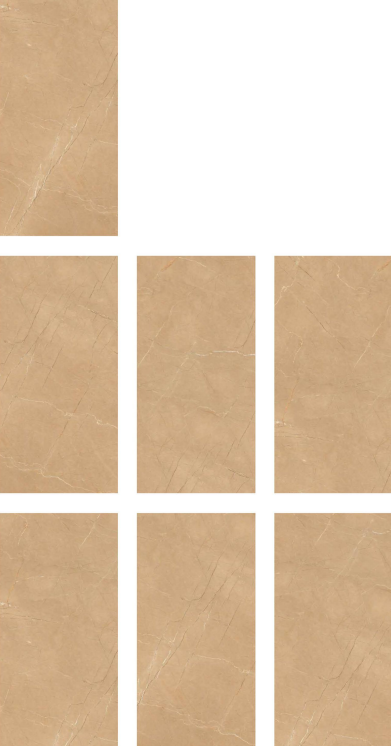 Endless Wall & Floor Tile TL 05942 C Terravia Requor 4 ft x 2 ft - Budget Friendly Vitrified Endless Glossy Finish - 8.5 mm | 7 Random Designs | Value for Money | Sutaible for Living Room, Bedroom & Bathroom