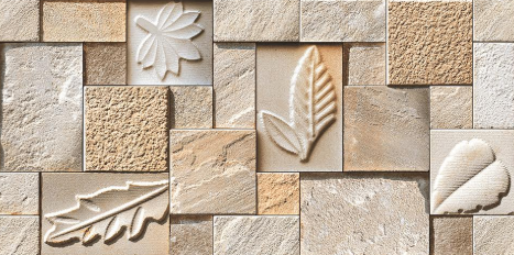 {SKU} Floral Vitrified Tile | Image -1