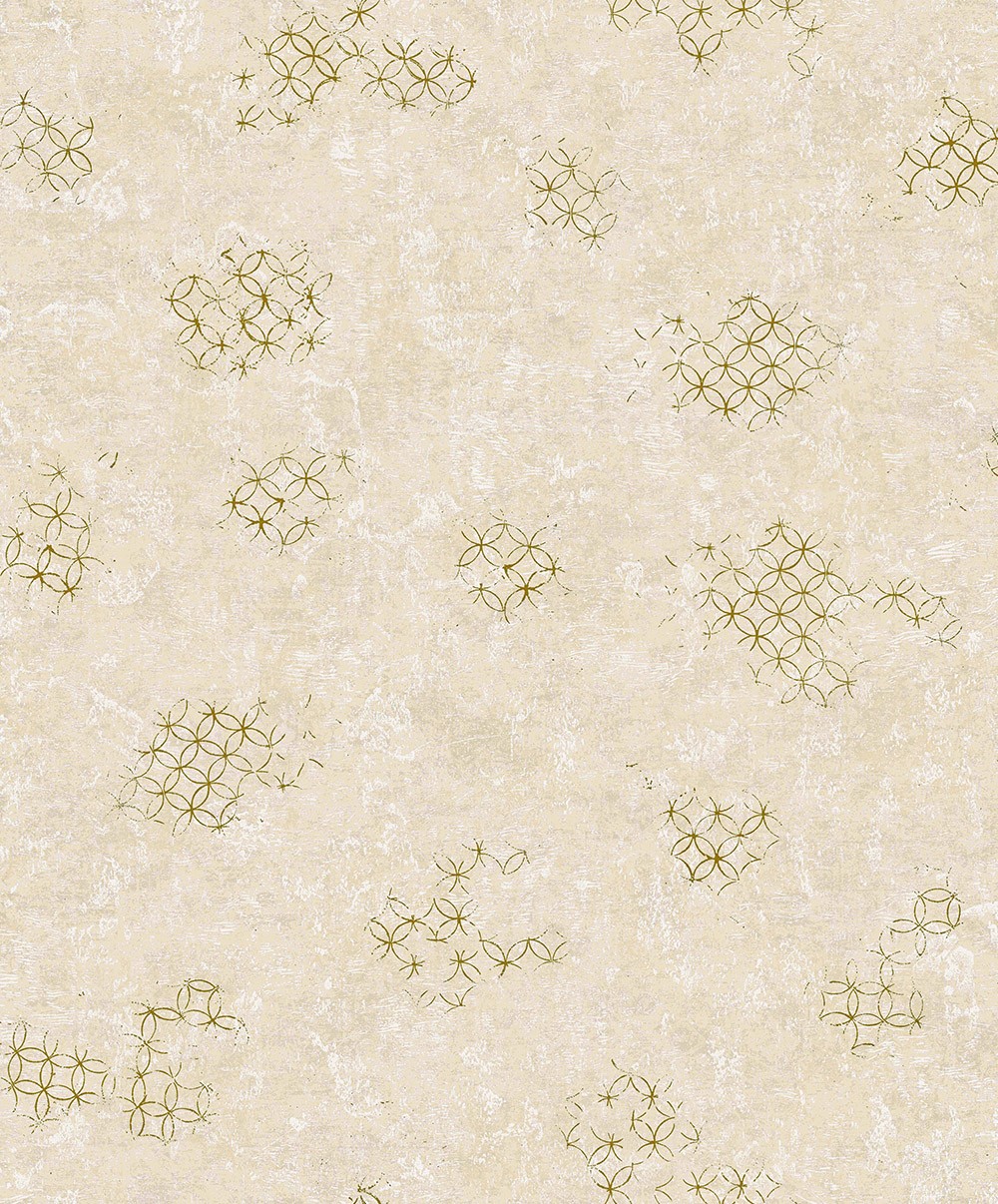 Solace SL450 1.75ft x 32.8ft Abstract Gold Colour Wallpaper - 57 Sq. Ft.| Image 01