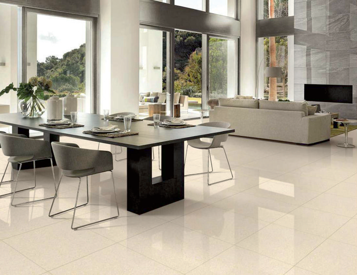 TL 03016 Beige 2 ft x 2 ft Glossy Finish Vitrified Floor Tile - 9.5 mm| Image 2