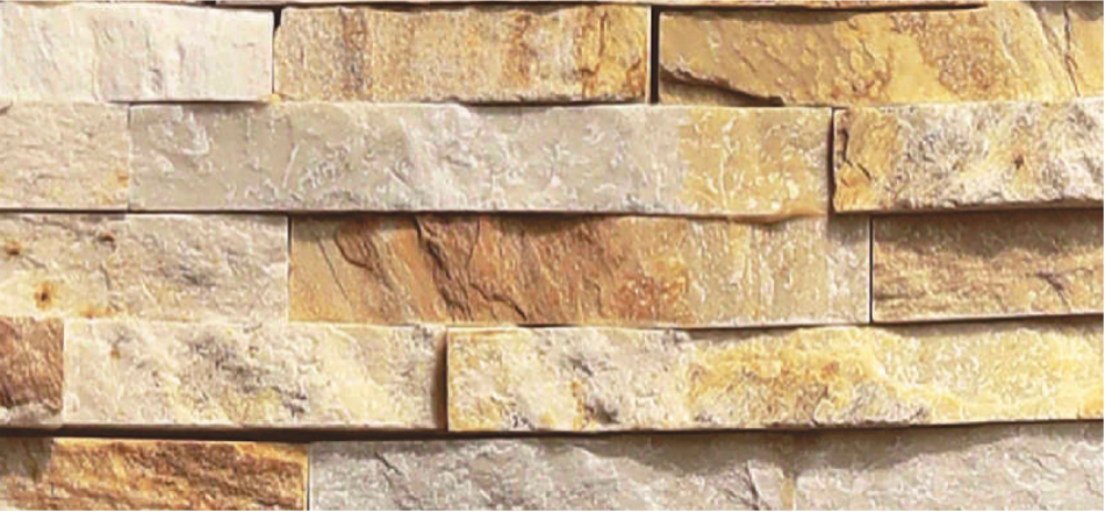 Material Depot laminates in bangalore - high quality image of a 2701 Stone Bricks Brown PVC Laminate from Advance Laminates with Texture finish