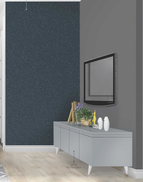 1 mm Grey 631 UL Slate Grey Decorative Laminate applied on a wardrobe with Texture finish available for sale at Material Depot in Bangalore