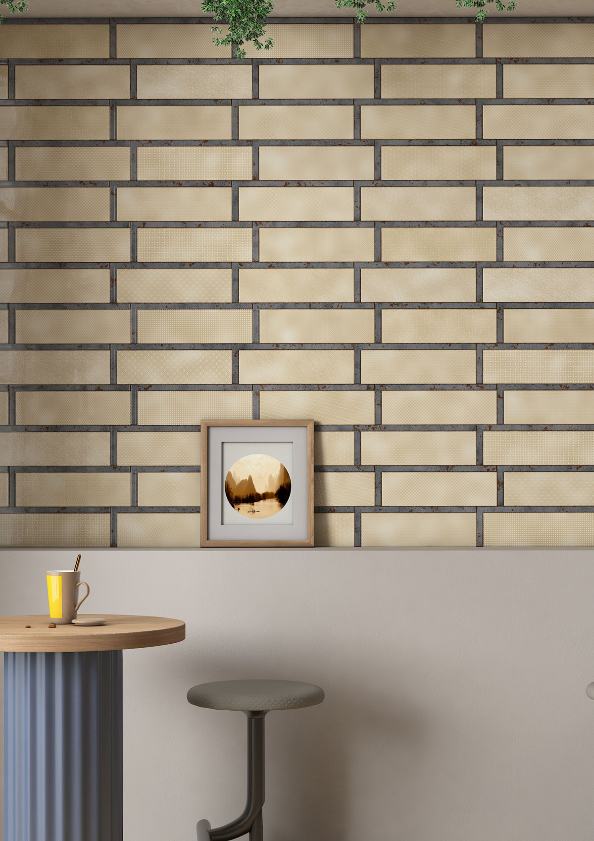 Liner Beige HL-13 305x102 mm Glossy Finish Subway Tile| Image 2