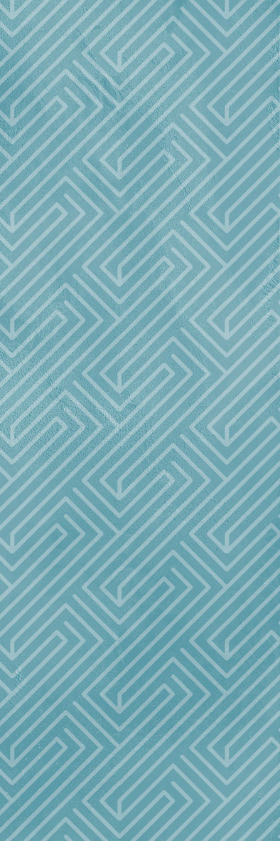 Rome Aqua Geo-12 300x100 mm Subway Tile| Image 1