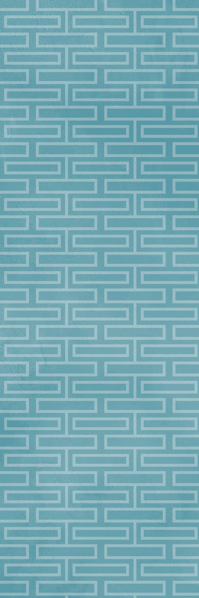 Rome Aqua Geo-15 300x100 mm Subway Tile| Image 1