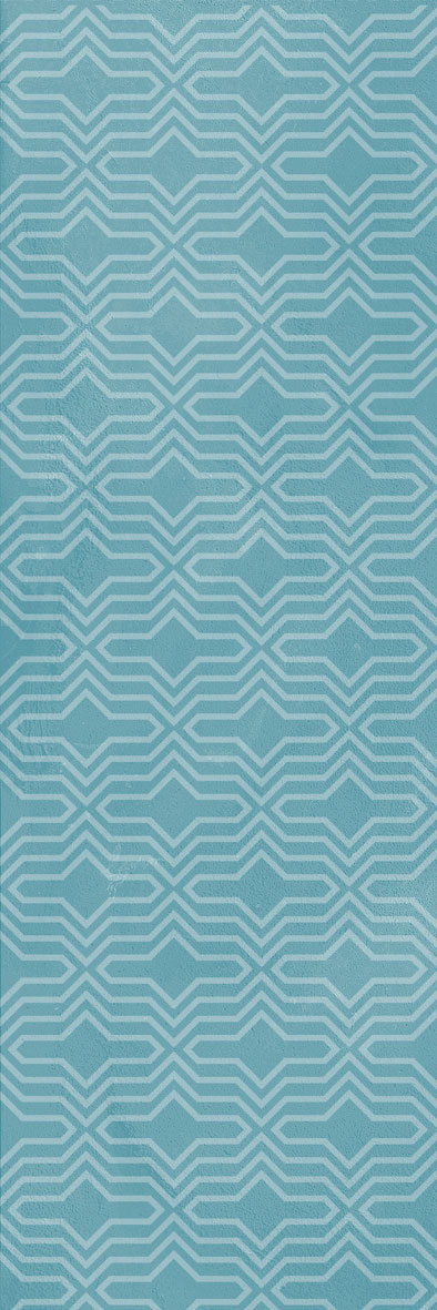 Rome Aqua Geo-05 300x100 mm Subway Tile| Image 1