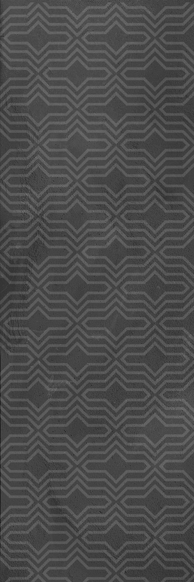 Rome Charcoal Geo-05 300x100 mm Subway Tile| Image 1