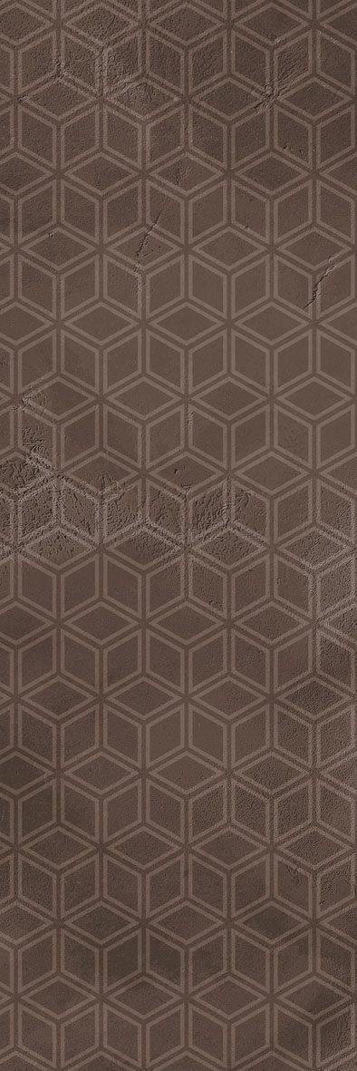 Rome Choco Geo-11 300x100 mm Subway Tile| Image 1