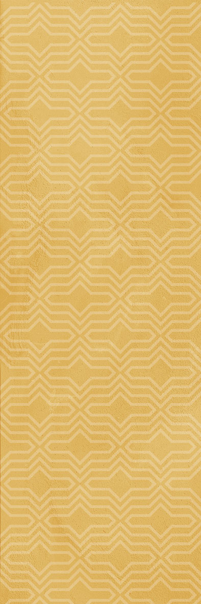 Rome Yellow Geo-05 300x100 mm Subway Tile| Image 1