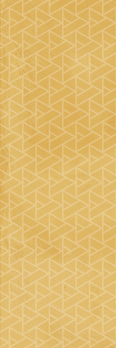 Rome Yellow Geo-13 300x100 mm Subway Tile| Image 1