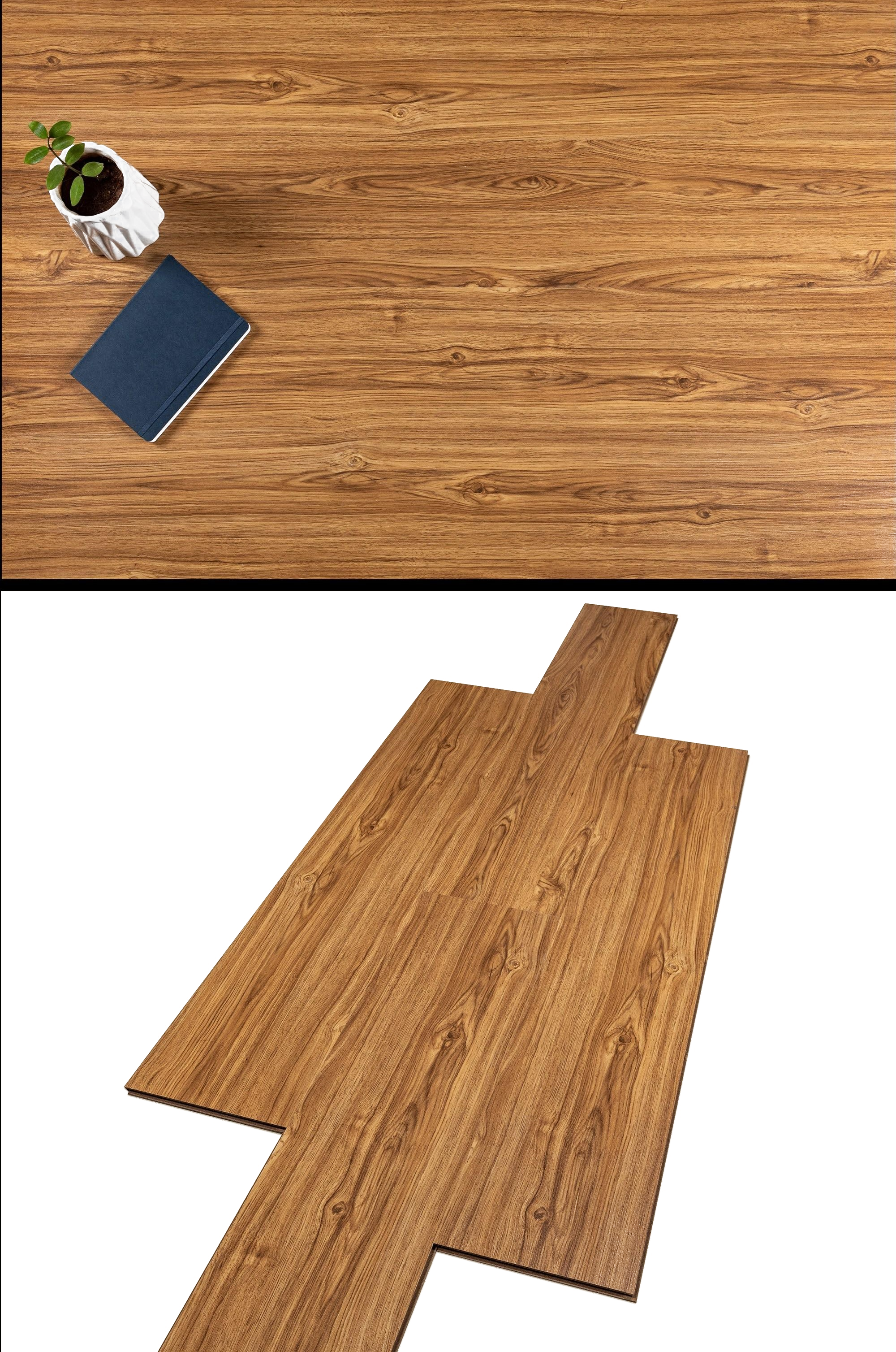 A close-up of a HDF Laminate Wood Floor Crystal Finish Aristo LF 00242 | 4 ft x 8 inch x 8 mm | AC4 Grade | Arc Click With Wax Coating | Paper Joint Groove | Suitable for Flooring, Living Room, Bedroom available at Material Depot in Bangalore