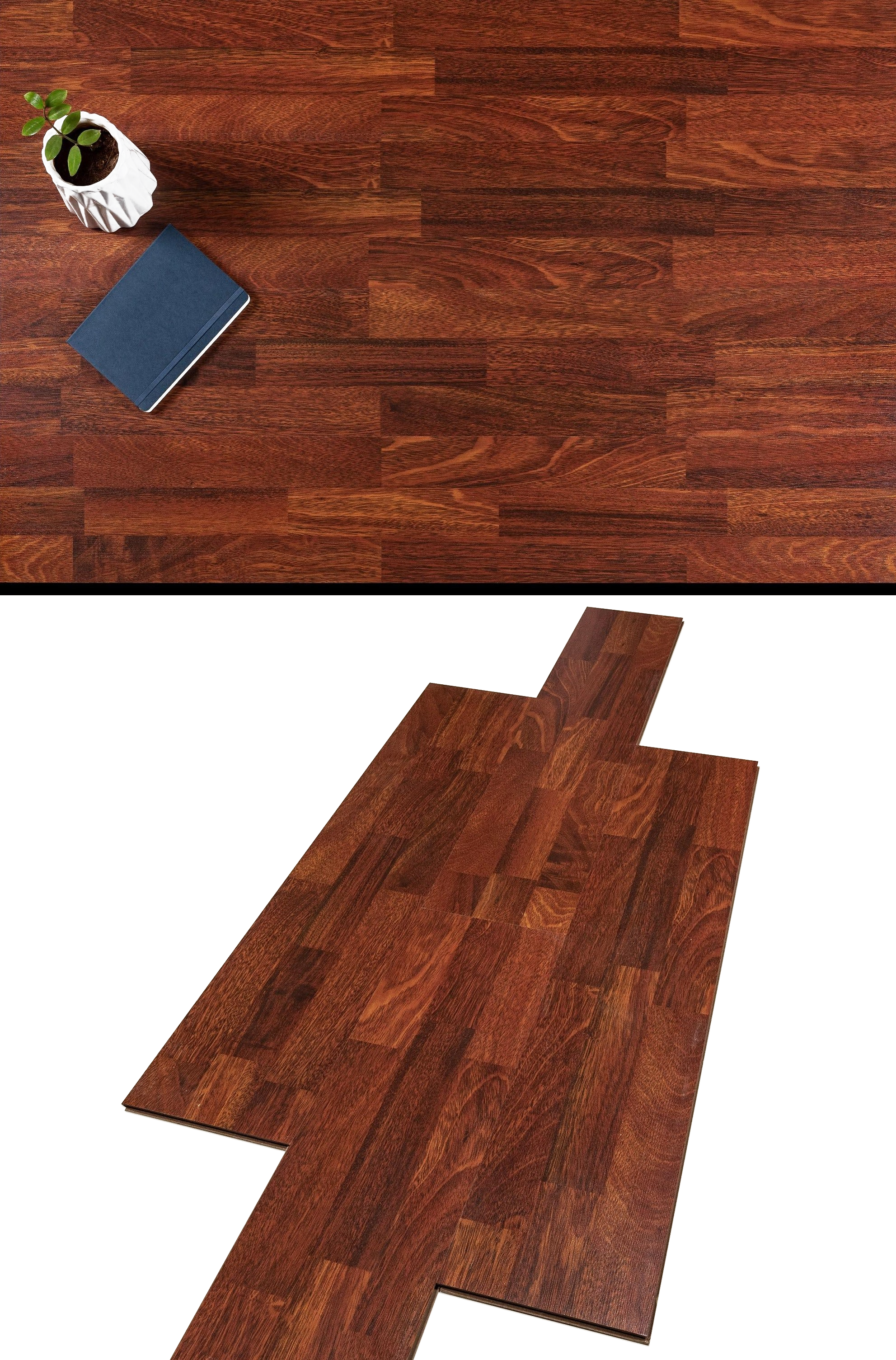 A close-up of a HDF Laminate Wood Floor Crystal Finish Aristo LF 00255 | 4 ft x 8 inch x 8 mm | AC4 Grade | Arc Click With Wax Coating | Paper Joint Groove | Suitable for Flooring, Living Room, Bedroom available at Material Depot in Bangalore