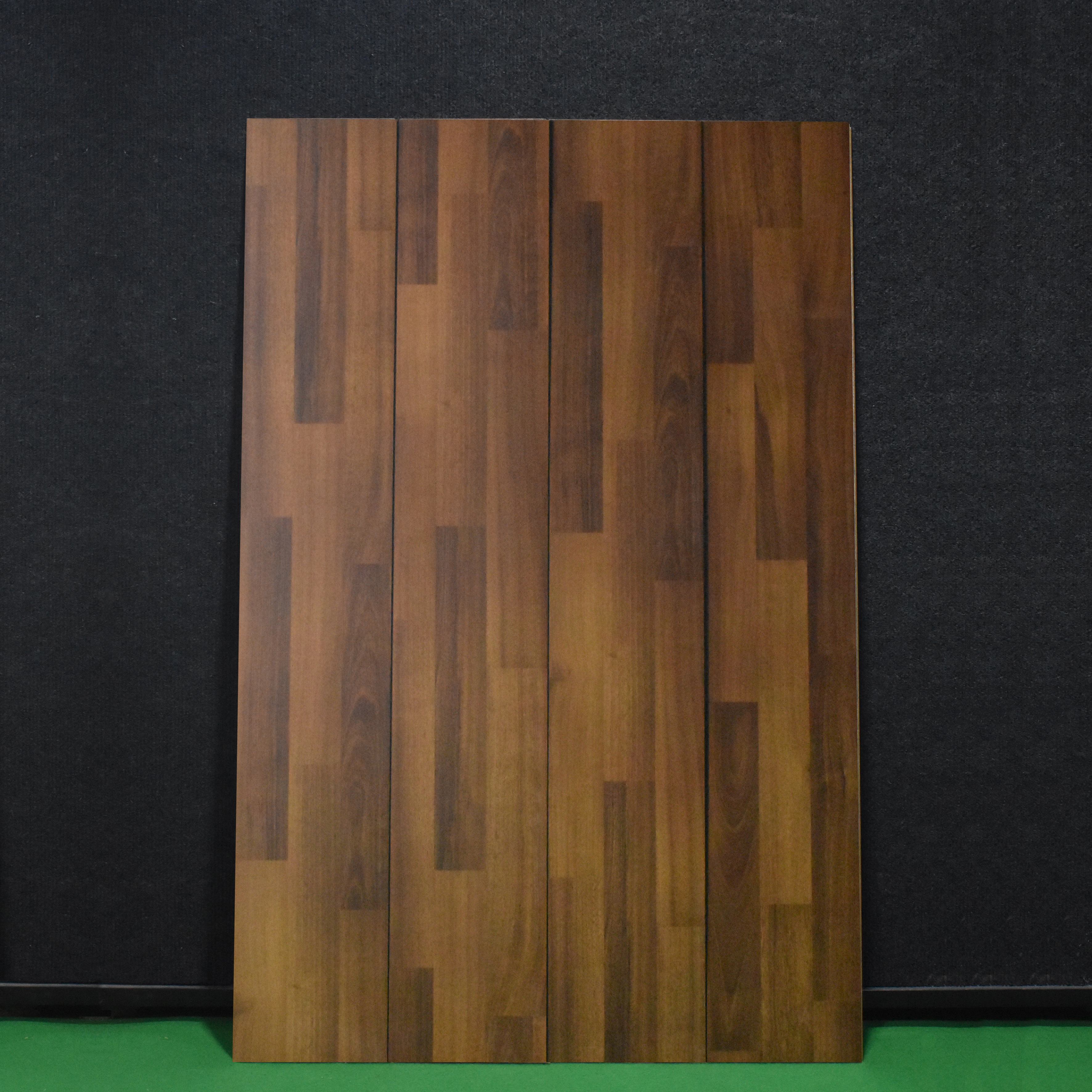 A close-up of a HDF Laminate Wood Floor Crystal Finish Aristo LF 00245 | 4 ft x 8 inch x 8 mm | AC4 Grade | Arc Click With Wax Coating | Paper Joint Groove | Suitable for Flooring, Living Room, Bedroom available at Material Depot in Bangalore