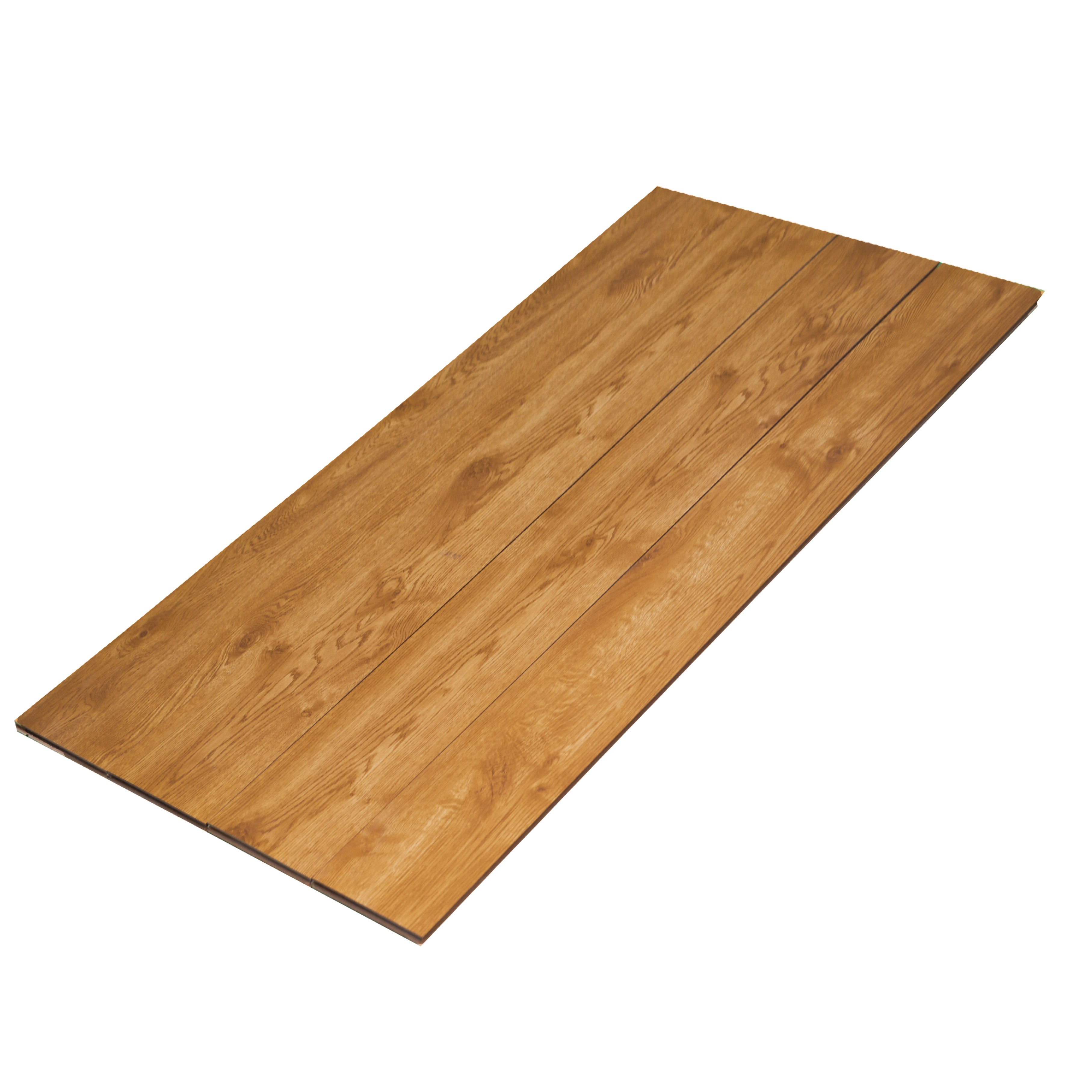 A close-up of a HDF Laminate Wood Floor Crystal Finish Aristo LF 00260 | 4 ft x 8 inch x 8 mm | AC4 Grade | Arc Click With Wax Coating | Paper Joint Groove | Suitable for Flooring, Living Room, Bedroom available at Material Depot in Bangalore