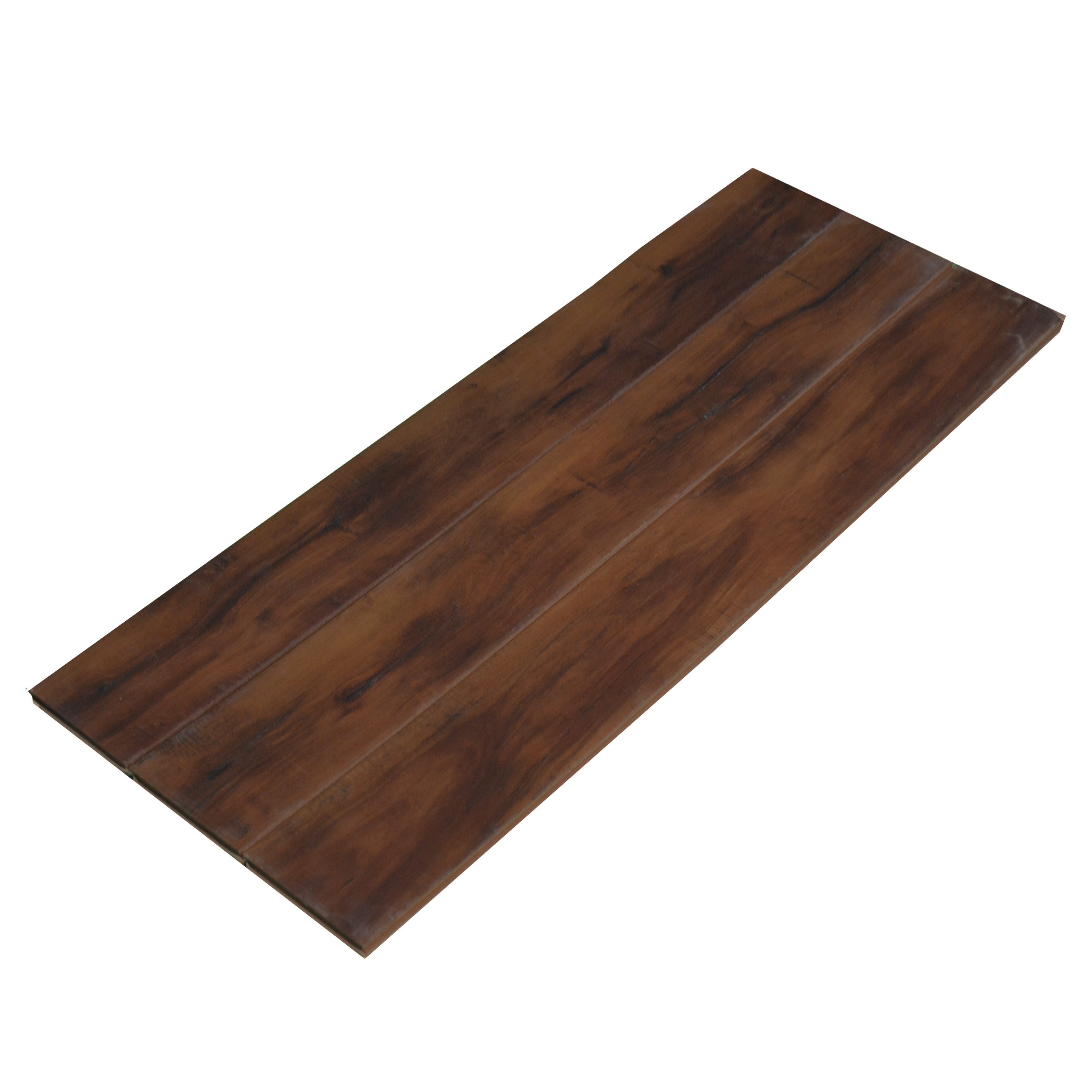 A close-up of a HDF Laminate Wood Floor EIR Finish Timberlux LF 00276 | 4 ft x 6.6 inch x 8 mm | AC4 Grade | Arc Click With Wax Coating | U Groove | Suitable for Flooring, Living Room, Bedroom available at Material Depot in Bangalore