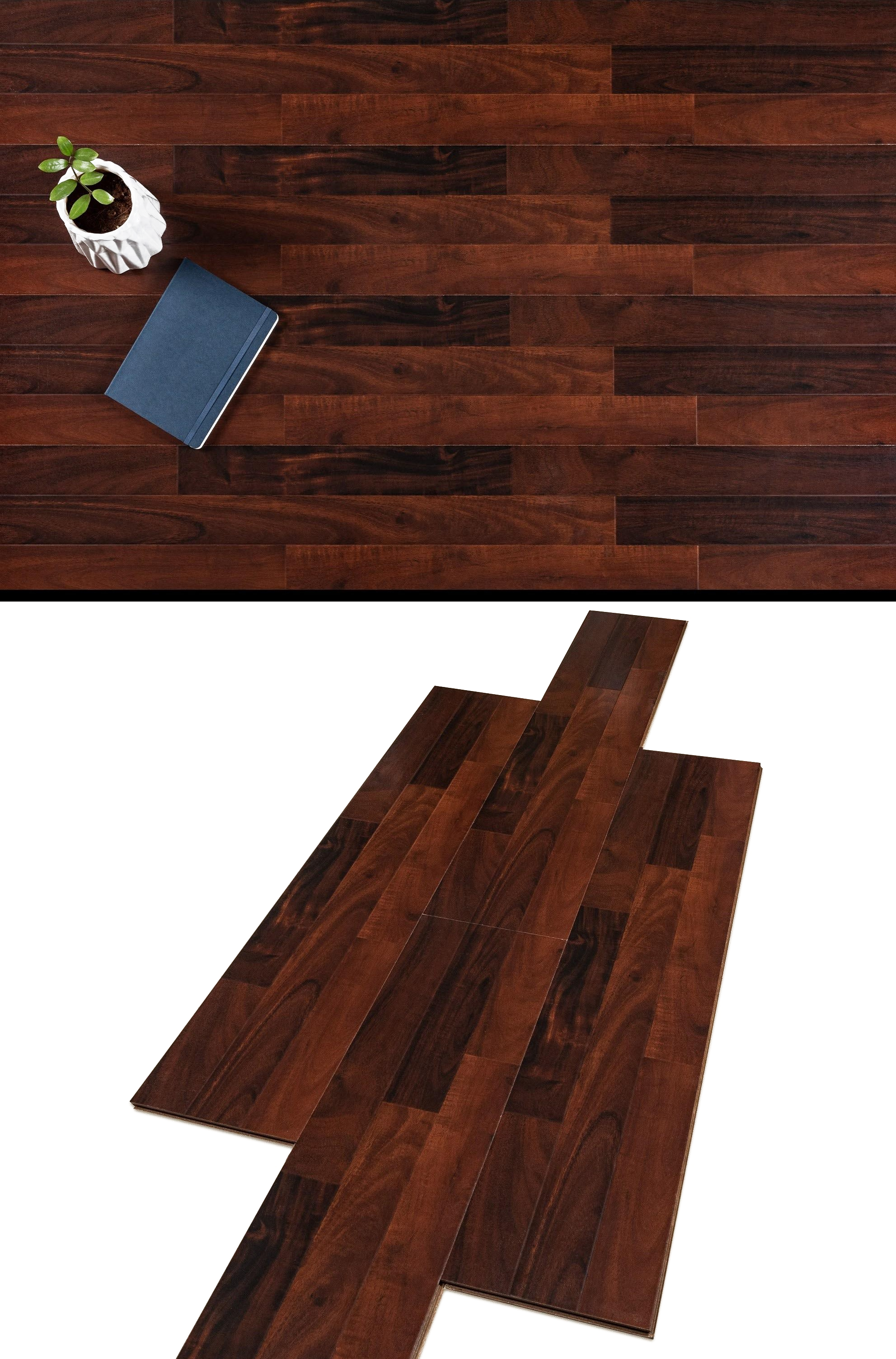 A close-up of a HDF Laminate Wood Floor Glossy Finish Gleam LF 00264 | 4 ft x 8 inch x 8 mm | AC4 Grade | Arc Click With Wax Coating | U Groove | Suitable for Flooring, Living Room, Bedroom available at Material Depot in Bangalore