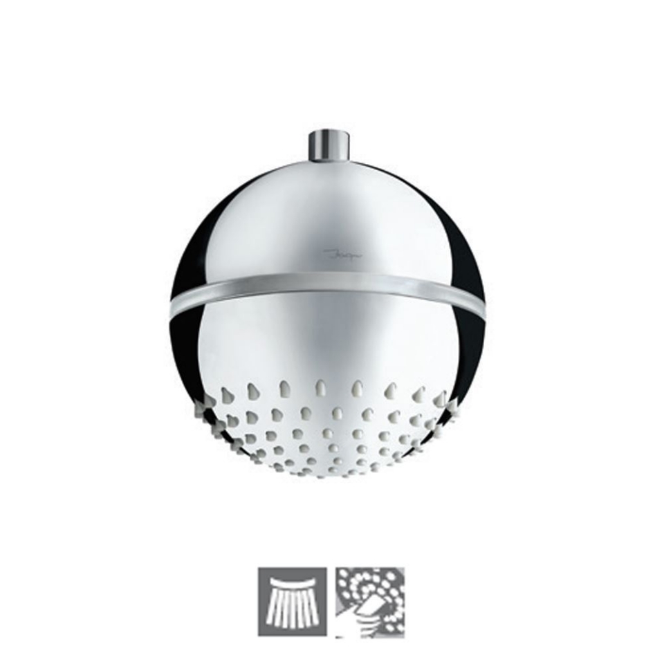 OHS-CHR-1763 LED Circular Overhead Shower Chrome Finish - 180 mm| Image 1