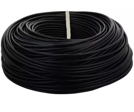 14206 Finolex 4 Sqmm Single Core Black FR PVC Insulated Flexible Unsheathed Cable - 100 Metre| Image 1