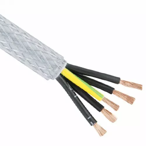 Polycab 3 Core 0.75 Sqmm Flexible Armouring Multicore Steel Braided Cable - 100 Metre Wires and Cables Multi Colour| Image 1