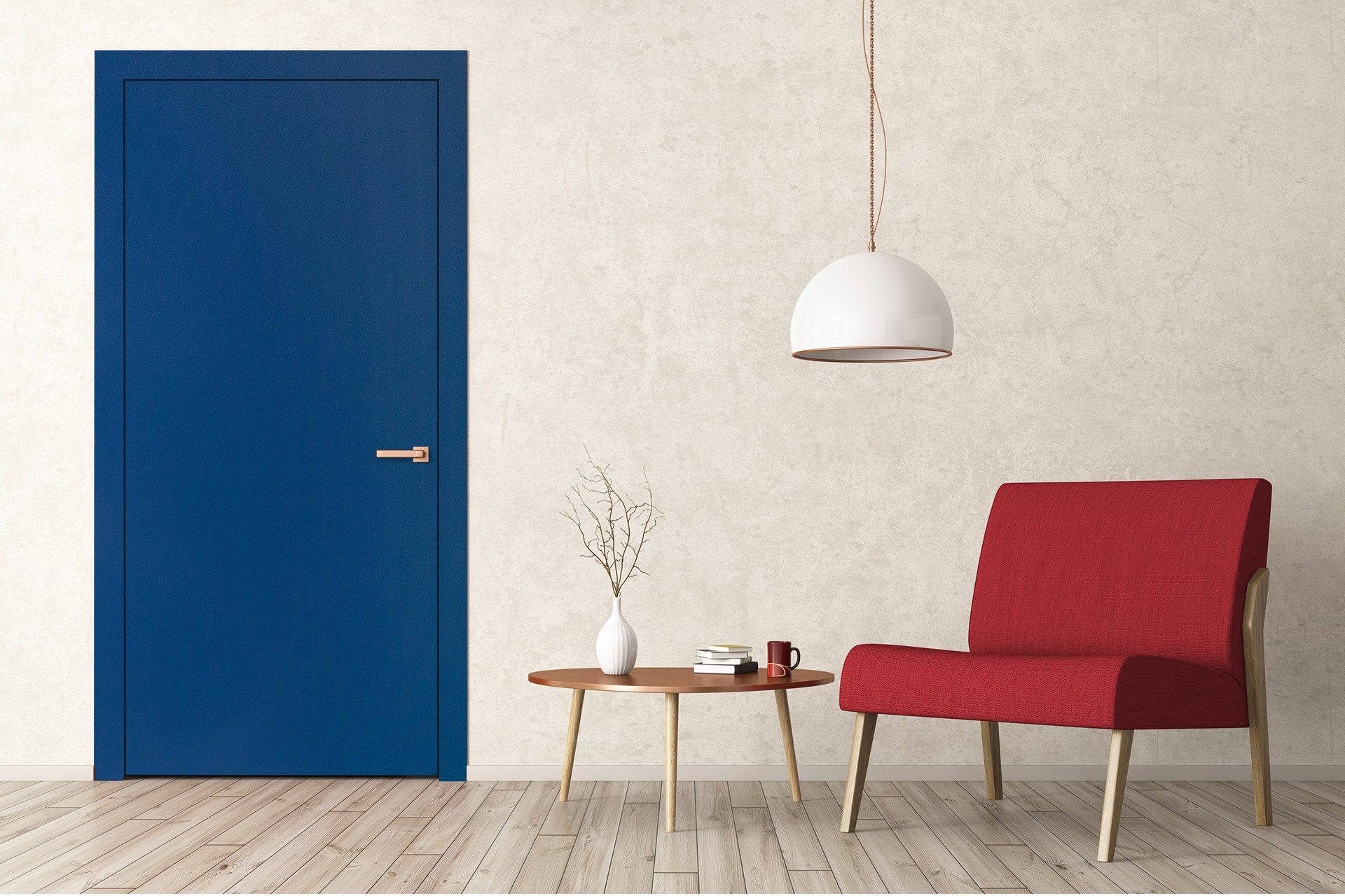 3587 RSO Lapis Blue 8 ft x 4 ft Raso Solid Super Matte Finish Decorative Laminate - 1 mm Laminates Raso Solid Blue| Image 2