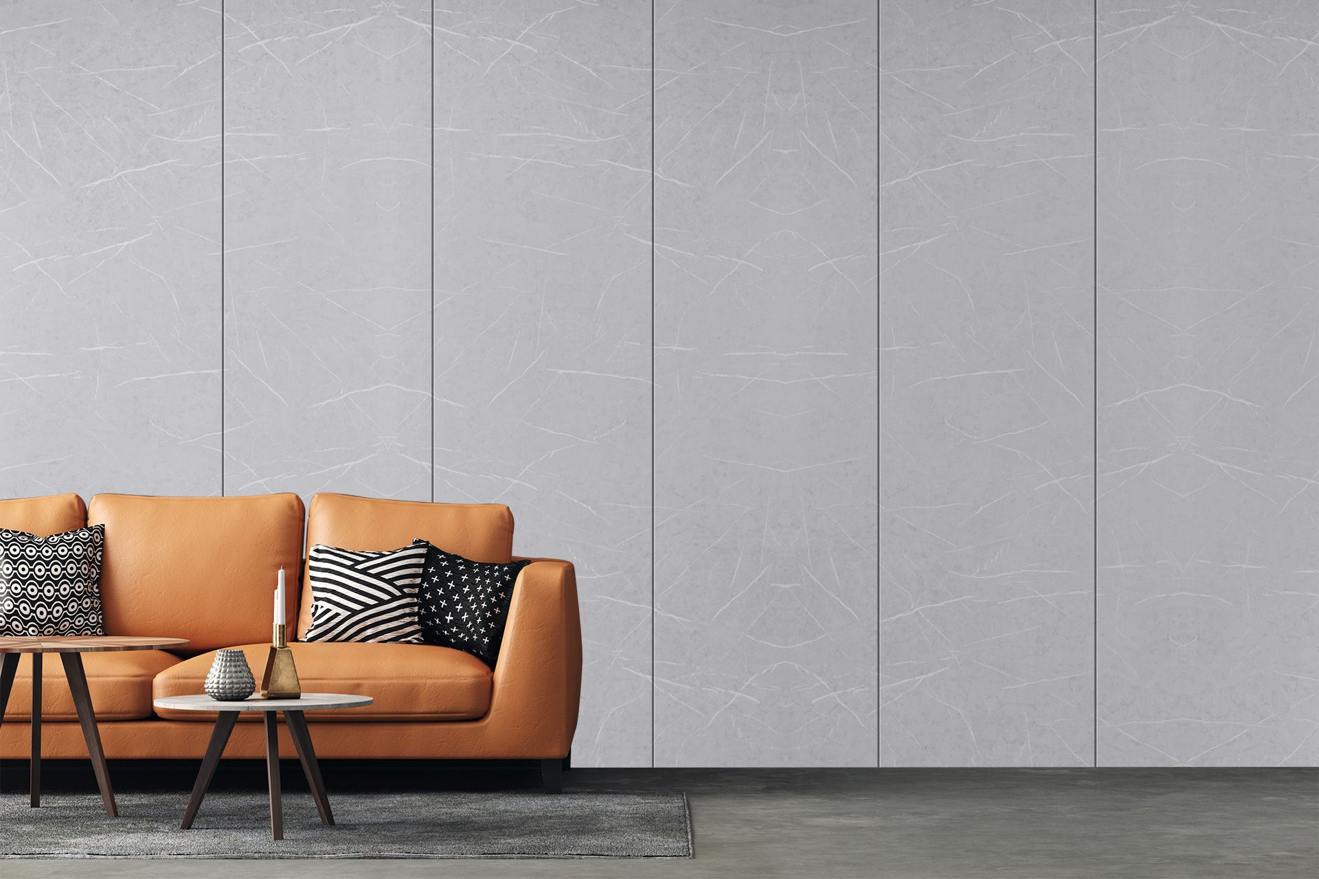 3741 RSO Pietra-Moon White 8 ft x 4 ft Raso Abstract Super Matte Finish Decorative Laminate - 1 mm Laminates Raso Abstract Silver| Image 6